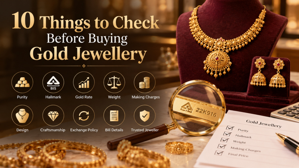10 Things to Check Before Buying Gold Jewellery