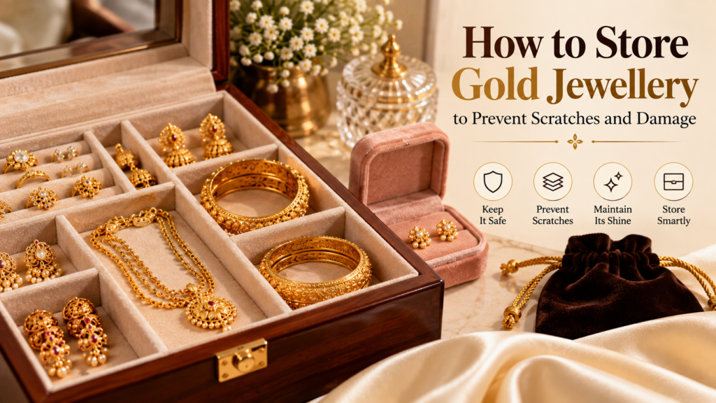 How to Store Gold Jewellery to Prevent Scratches and Damage